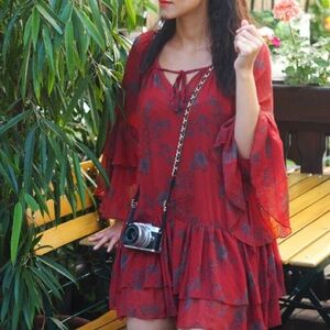 Free People Sunsetter mini dress